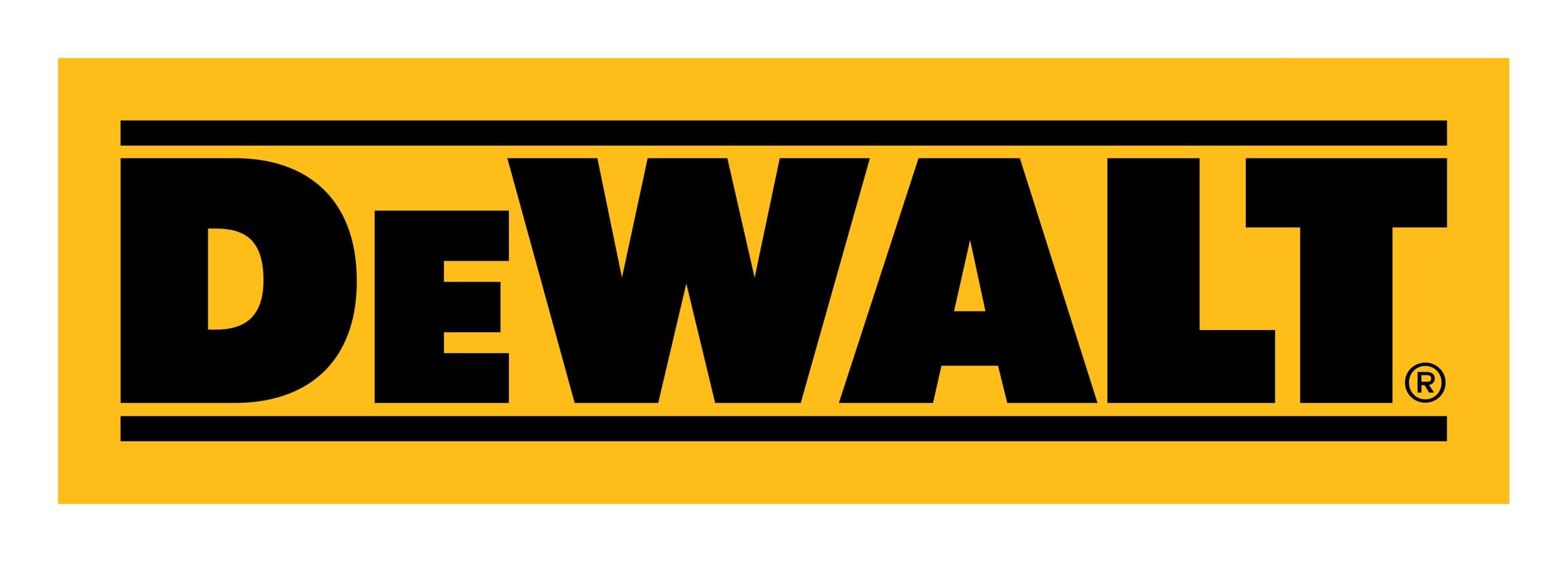 Officiële DeWalt logo